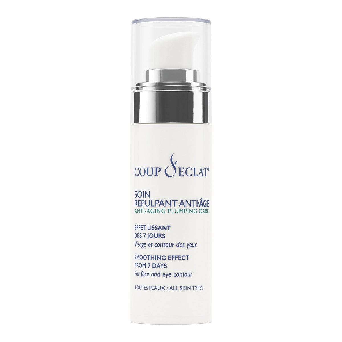 Flacon pompe du Soin Repulpant Anti-Âge Coup d'Eclat 30 ml