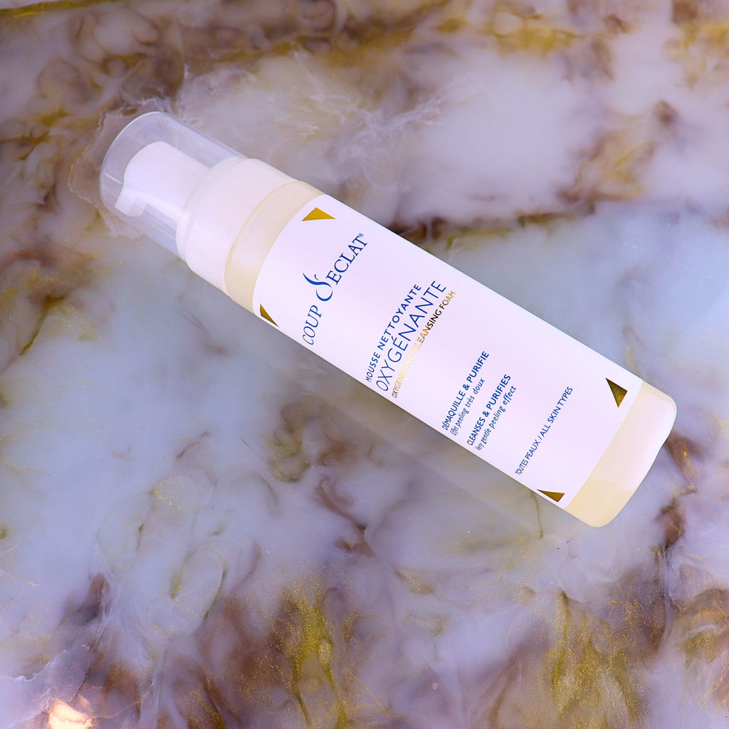 Flacon pompe de Mousse Nettoyante Oxygénante Coup d'Eclat 200 ml