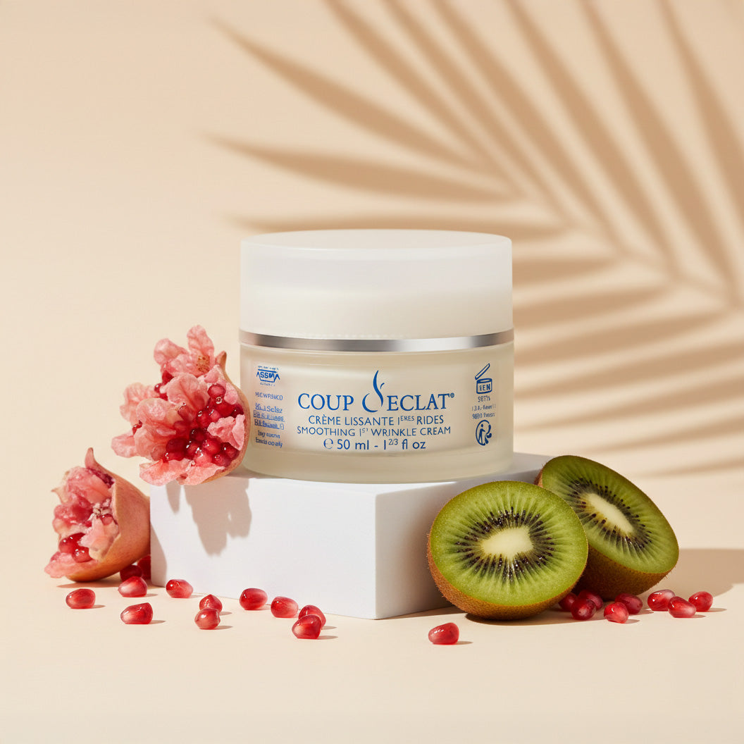 Jar of Coup d'Eclat Smoothing First Wrinkle Cream 50 ml