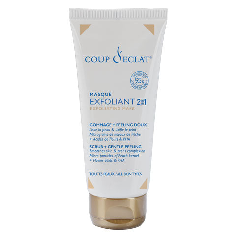 Tube de Masque Exfoliant 2 en 1 Coup d'Eclat 75 ml